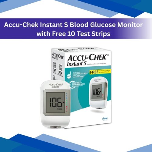 Accu-Chek Instant S Blood Glucose Monitor with Free 10 test Strips