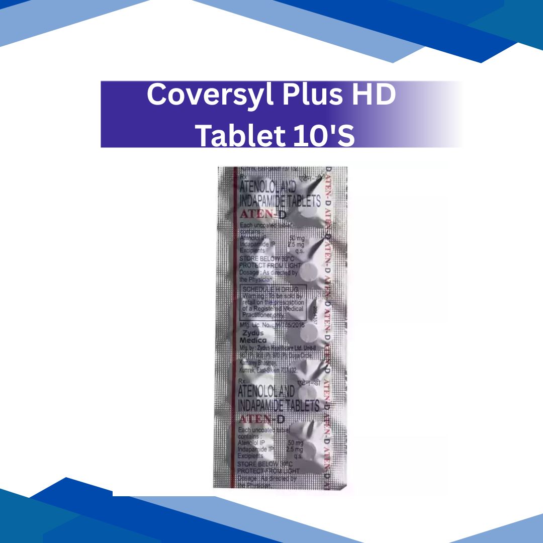 Coversyl Plus HD Tablet 10'S