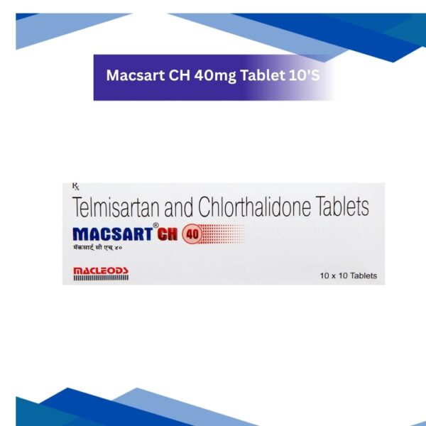 Macsart CH 40 mg Tablet 10's