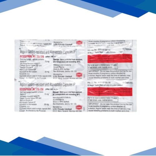 ECOSPRIN AV 75/20 Capsules 10's