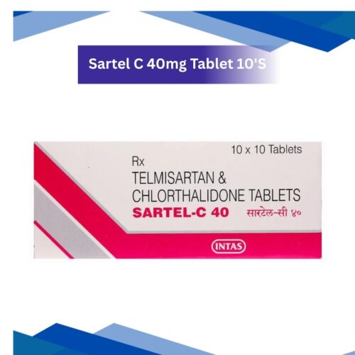 Sartel C 40 mg Tablet 10's