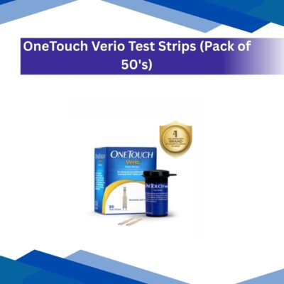 Onetouch Verio Test Strips (Pack of 50’s)