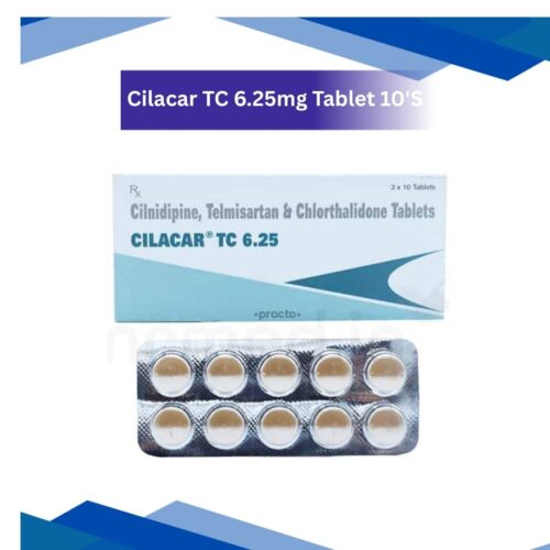 Cilacar TC 6.25 mg Tablet 10's