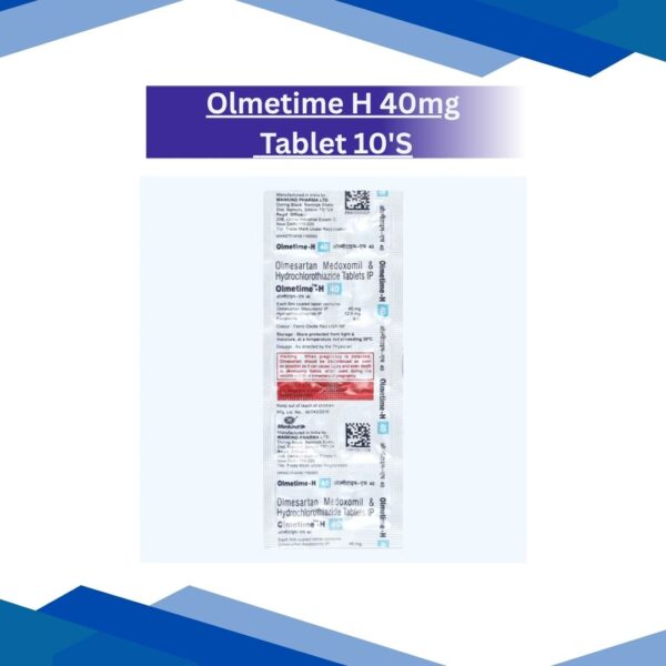 Olmetime H 40mg Tablet 10'S