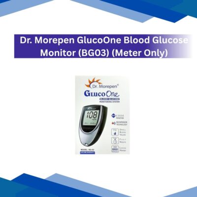 Dr. Morepen GlucoOne Blood Glucose Monitor (BG03) (Meter Only)