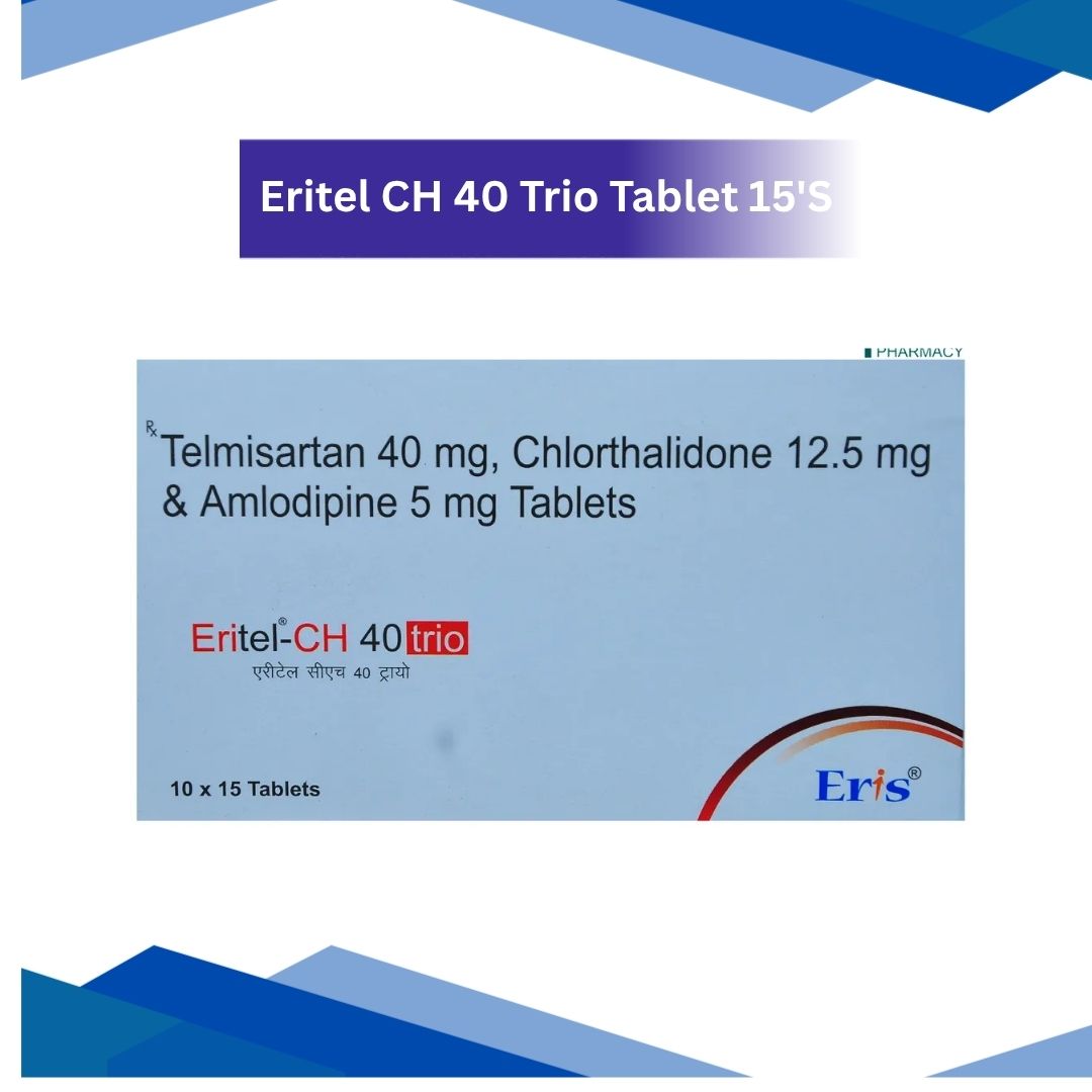 Eritel CH 40 Trio Tablet 15's