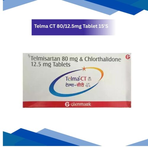Telma CT 80/12.5 mg Tablet 15's