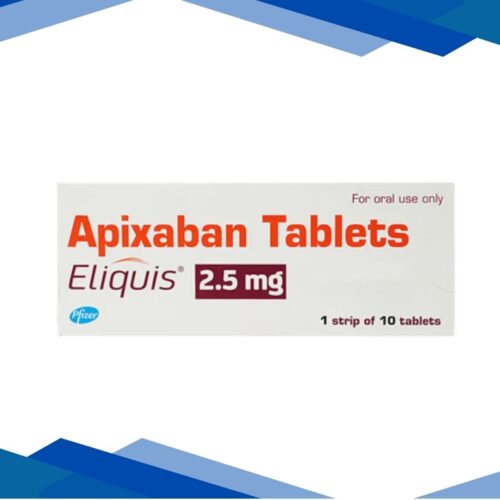 Eliquis 2.5 mg Tablet 10's