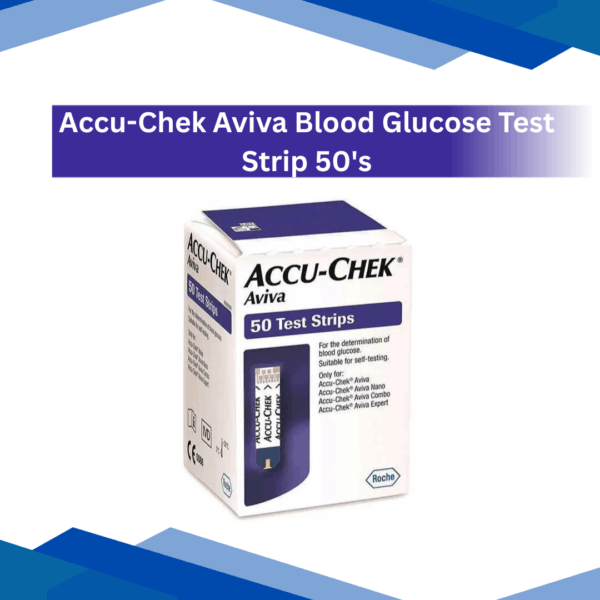 Accu-Chek Aviva Blood Glucose Test Strips 50's