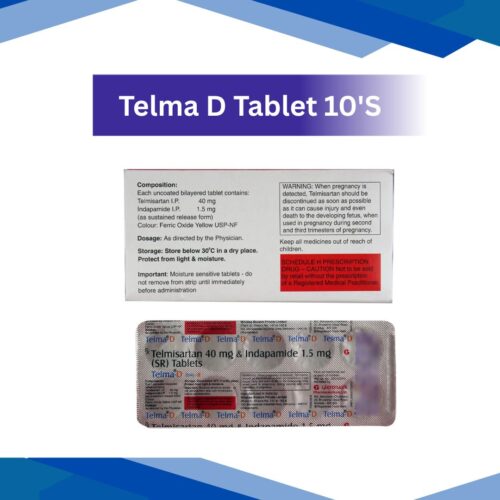 Telma D Tablet 10'S