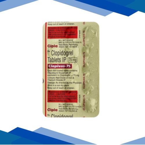 Clopivas 75 mg Tablet 15's