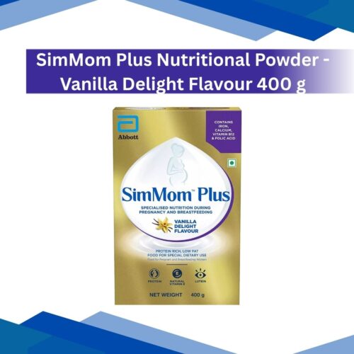 SimMom Plus Nutritional Powder - Vanilla Delight Flavour 400 g