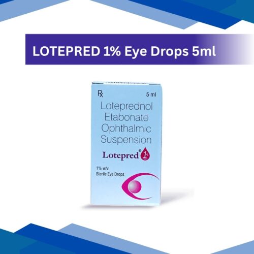 LOTEPRED 1% Eye Drops 5 ml