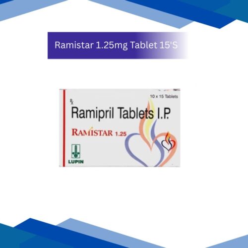 Ramistar 1.25 mg Tablet 15's