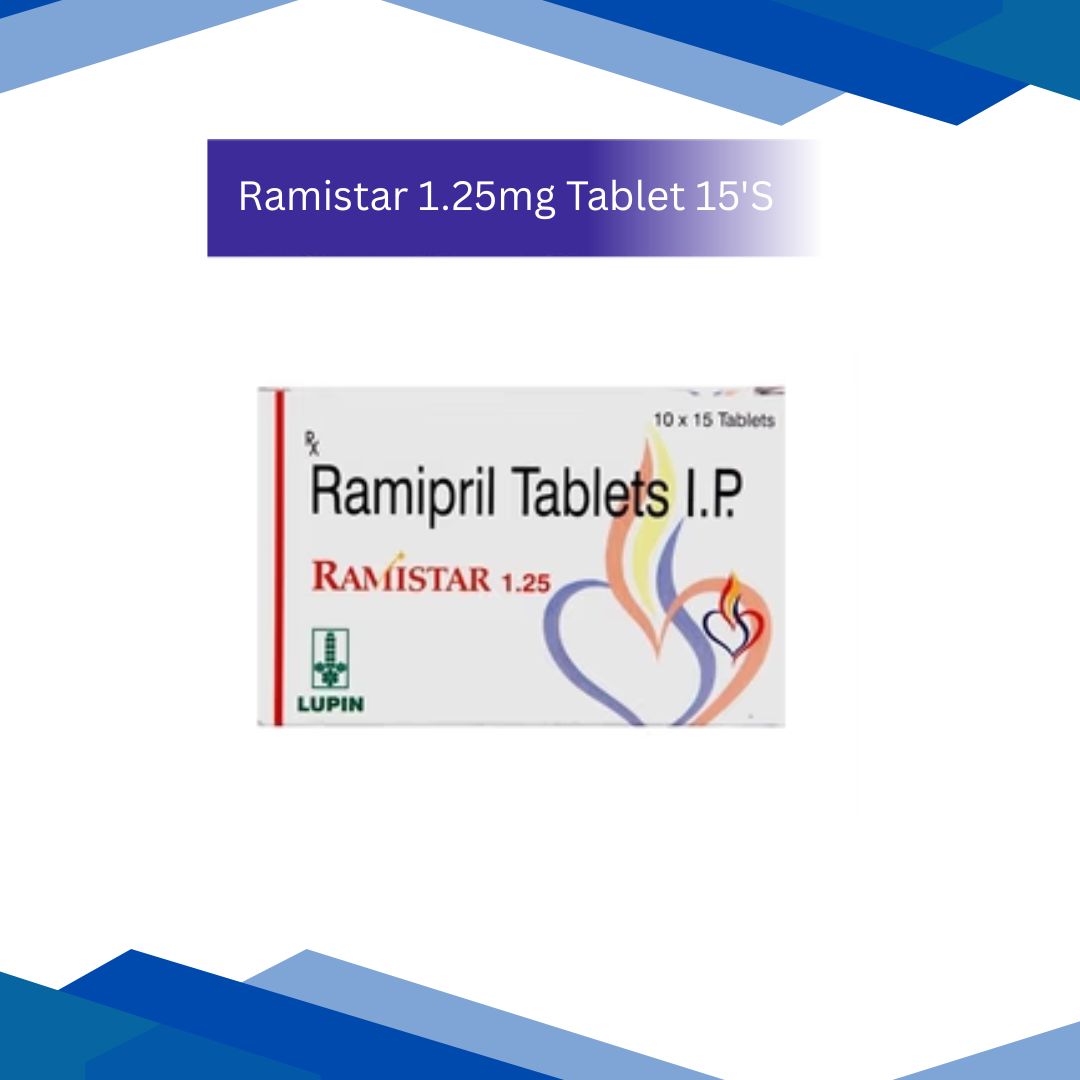 Ramistar 1.25 mg Tablet 15's