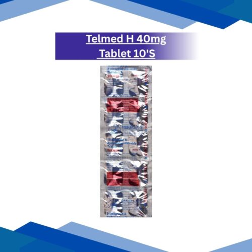 Telmed H 40mg Tablet 10'S Doctor prescription required on this medicine