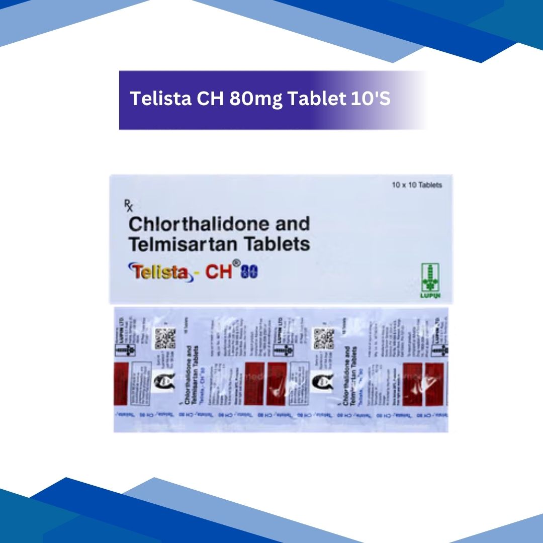 Telista CH 80 mg Tablet 10's