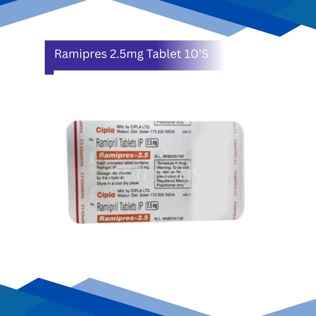Ramipres 2.5 mg Tablet 10's