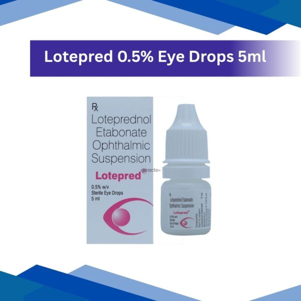 Lotepred 0.5 % Eye Drops 5 ml