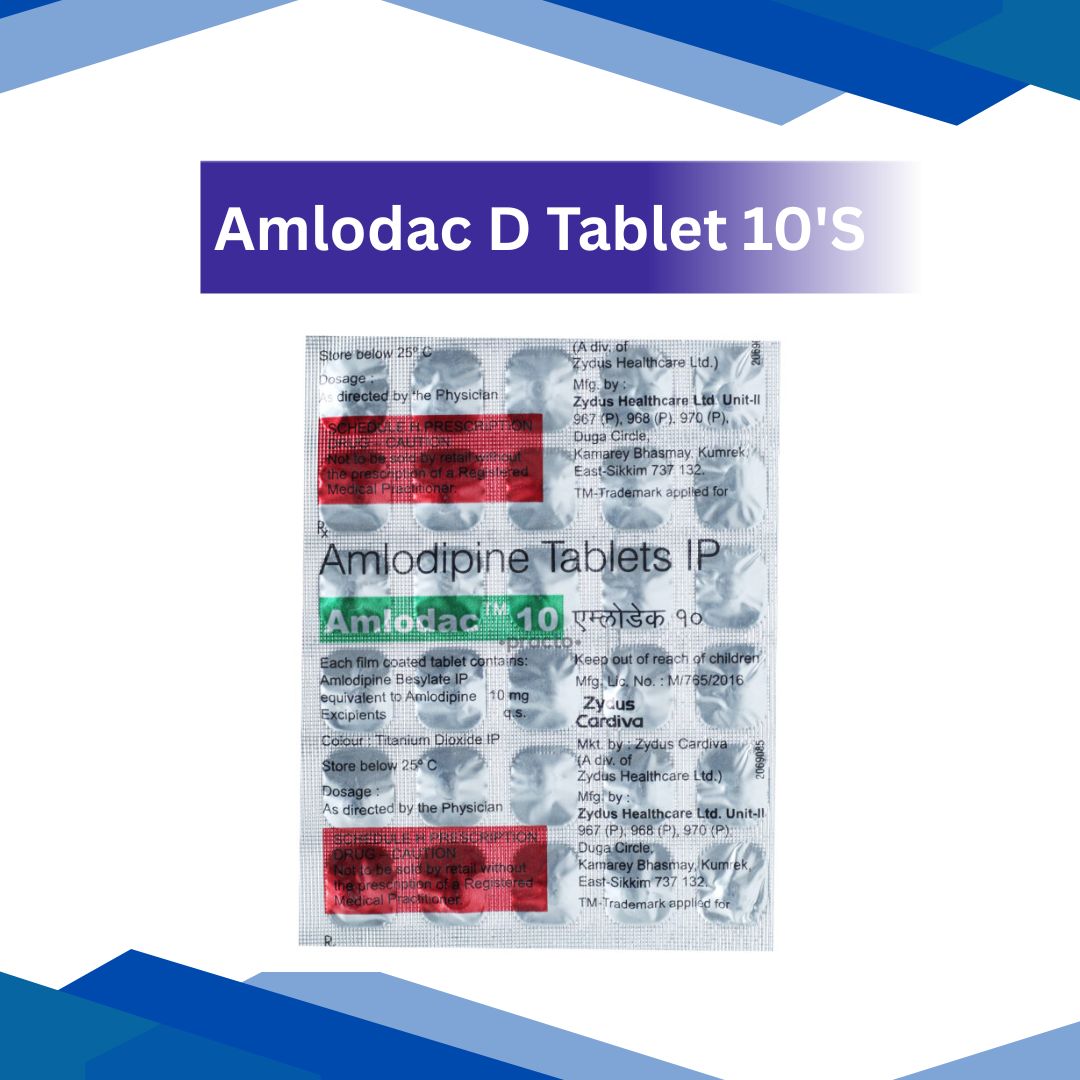Amlodac D Tablet 10'S
