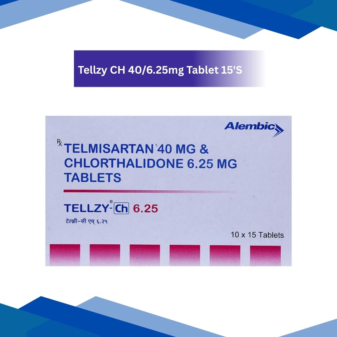 Tellzy CH 40/6.25 mg Tablet 15's