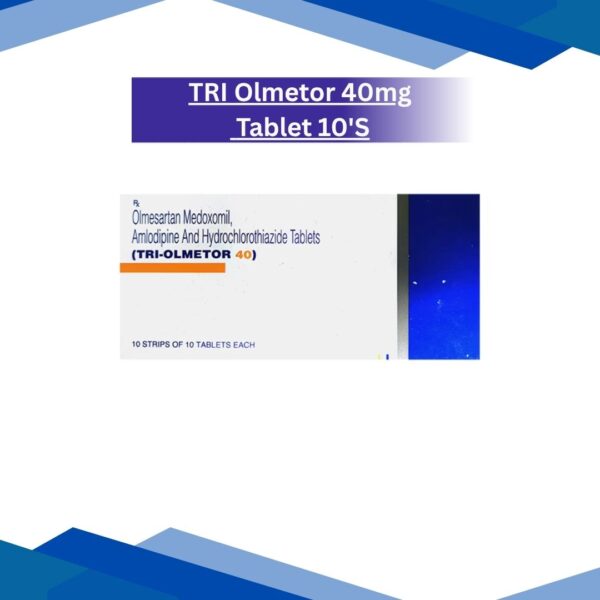 TRI Olmetor 40mg Tablet 10'S