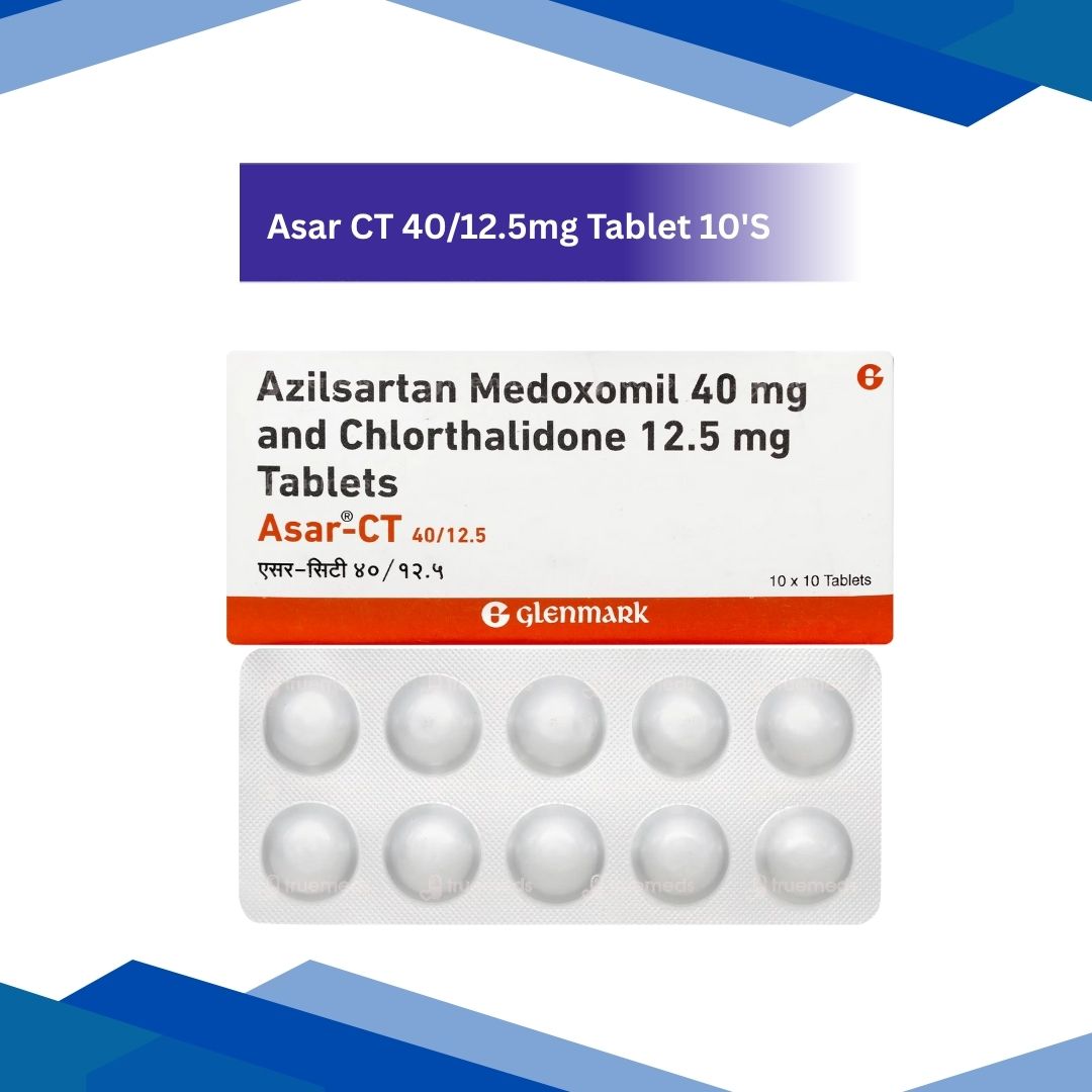Asar CT 40/12.5 mg Tablet 10's