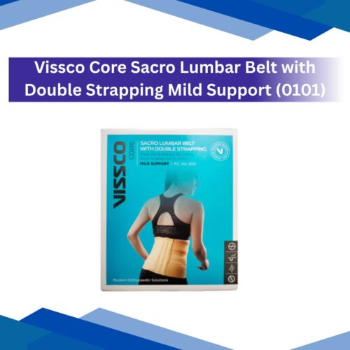 Vissco Core Sacro Lumber Belt with Double Strapping Mild Support (0101) (L)