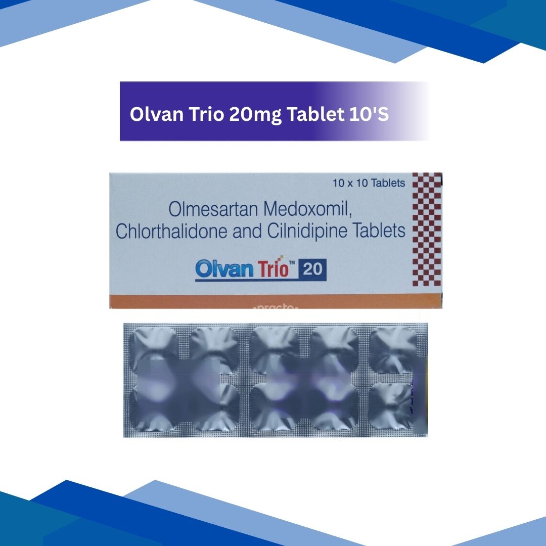 Olvan Trio 20 mg Tablet 10's