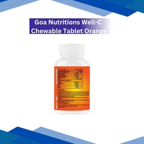 Goa Nutritions Well-C Chewable Tablet Orange