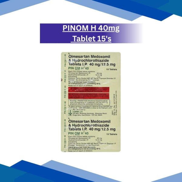 PINOM H 40mg Tablet 15's