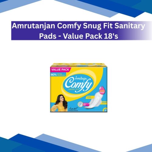 Amrutanjan Comfy Snug Fit Sanitary Pads - Value Pack 18's