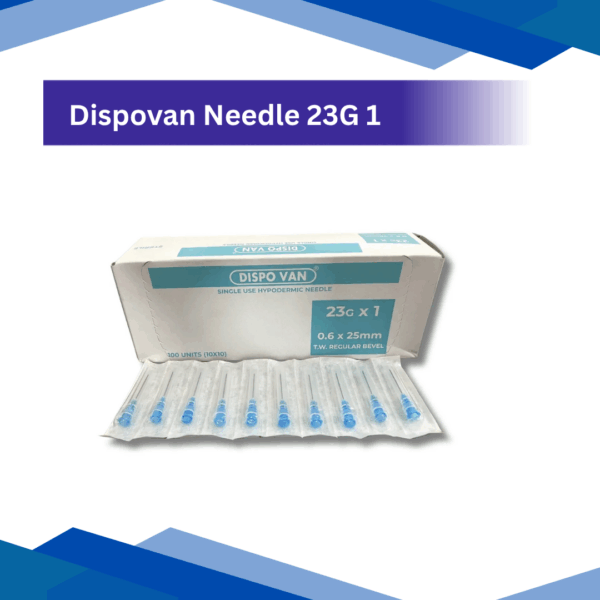 Dispovan Needle 23G 1's
