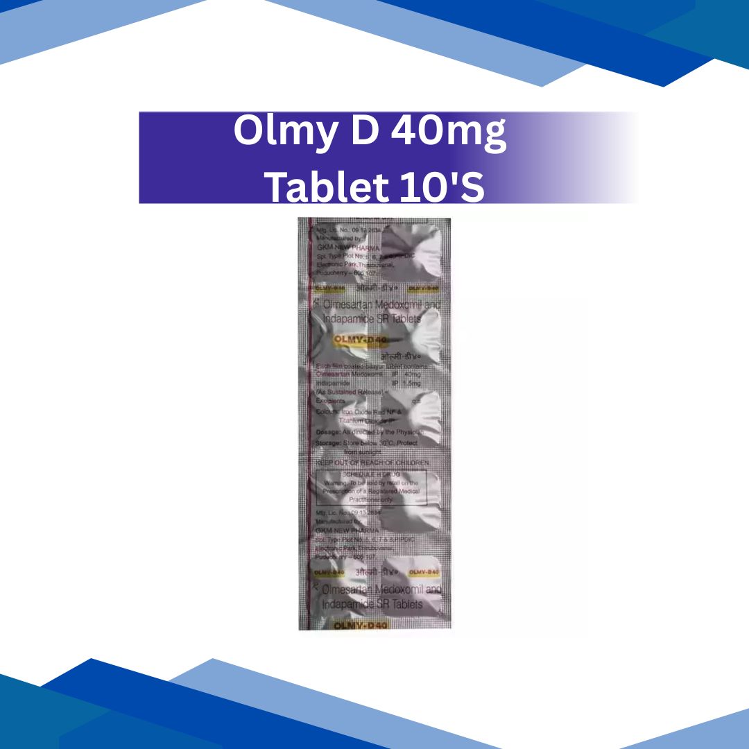 Olmy D 40mg Tablet 10'S