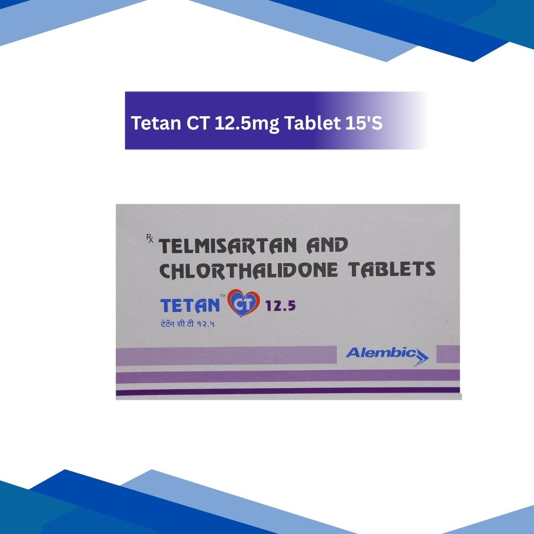 Tetan CT 12.5 mg Tablet 15's