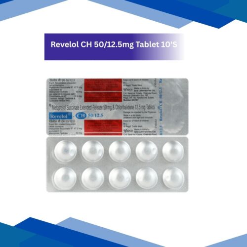 Revelol CH 50/12.5 mg Tablet 10's