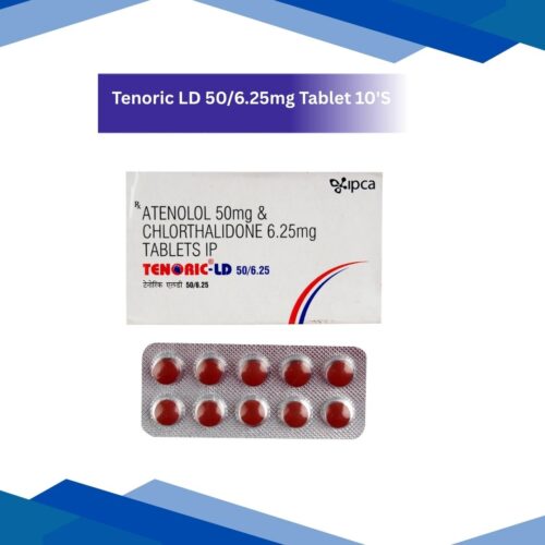 Tenoric LD 50/6.25 mg Tablet 10's