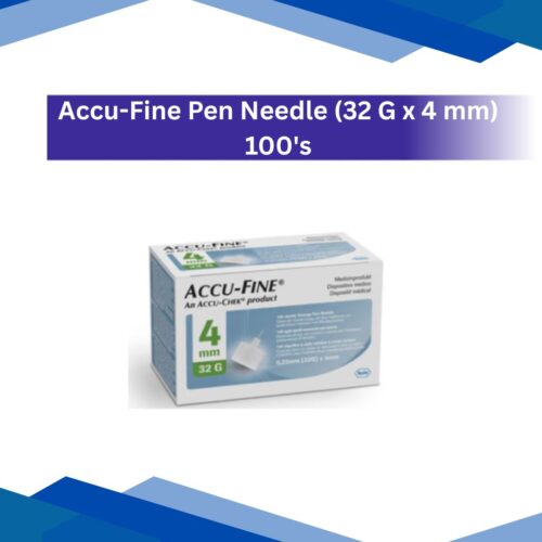 Accu-Fine Pen Needle (32G x 4 mm) 100's