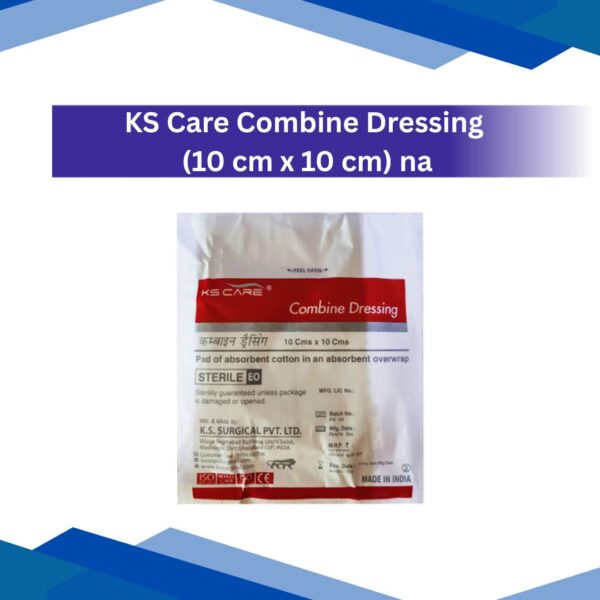 KS Care Combine Dressing (10 cm x 10 cm ) na