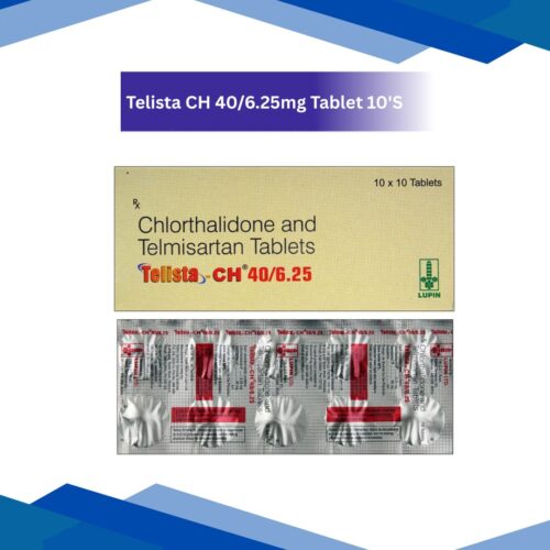 Telista CH 40/6.25 mg Tablet 10's