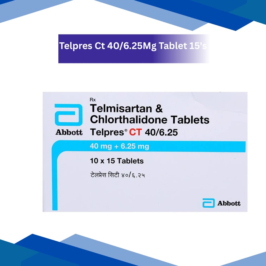 Telpres CT 40/6.25 mg Tablet 15's