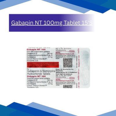 Gabapin NT 100mg Tablet 15'S