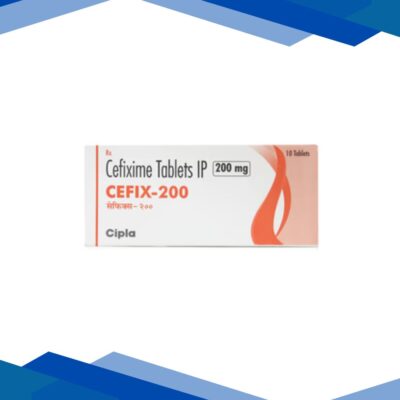 Cefix 200mg Tablet 10'S