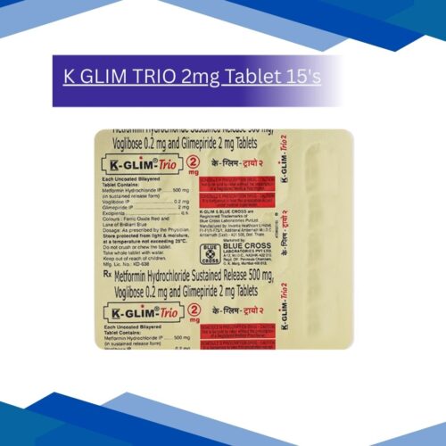 K GLIM TRIO 2mg Tablet 15's