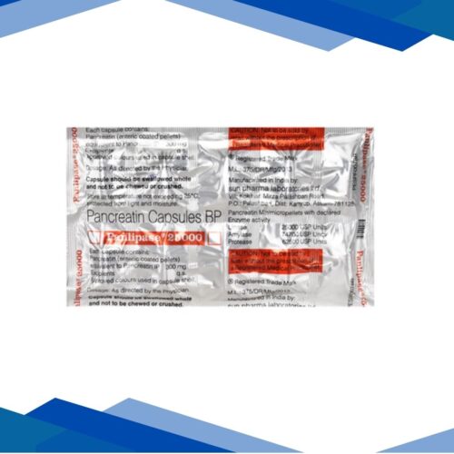 Panlipase 25000 Capsule 10'S