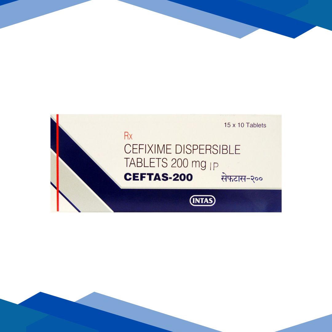 Ceftas 200mg Tablet 10'S