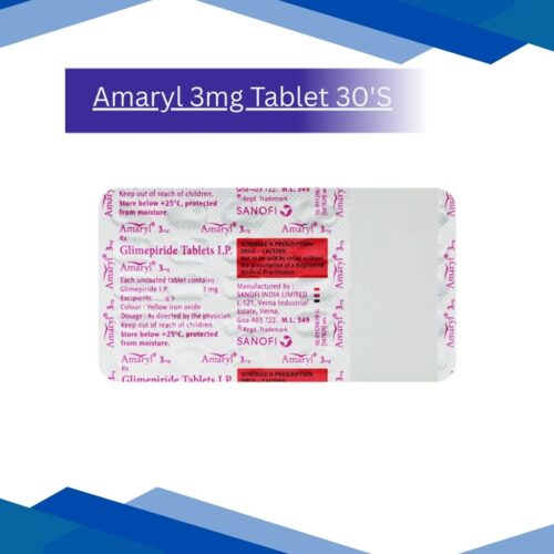 Amaryl 3mg Tablet 30'S