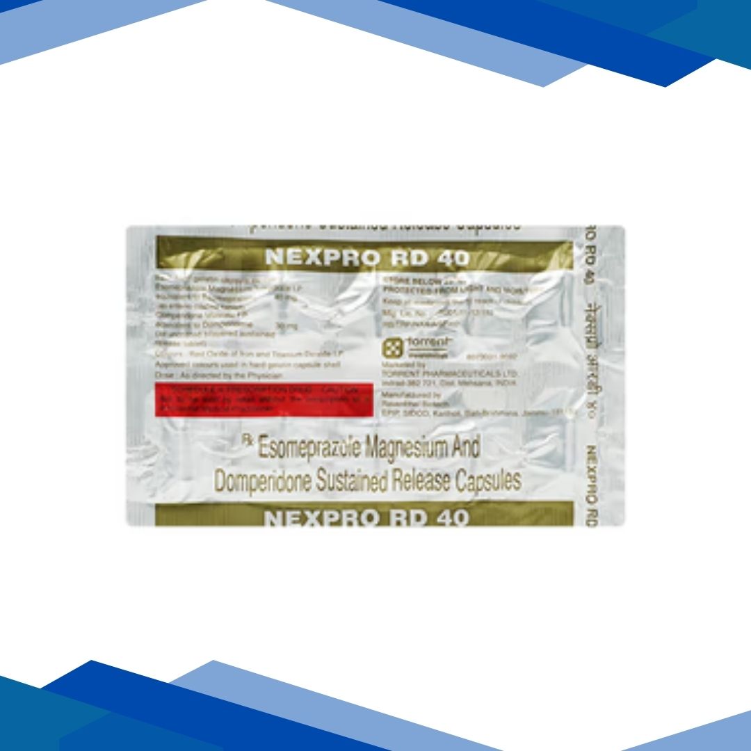 Nexpro RD 40mg Capsule 10'S