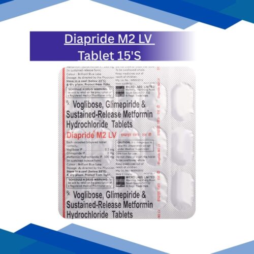 Diapride M2 LV Tablet 15'S