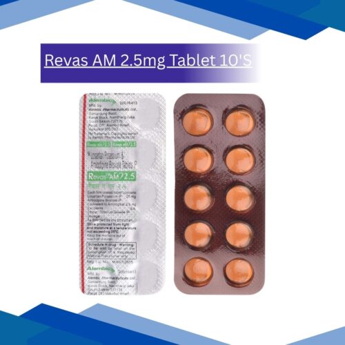 Revas AM 2.5 mg Tablet 10's